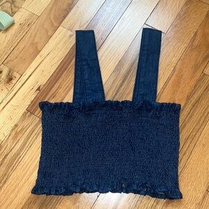 Urban Outfitters Scrunched Denim top